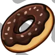 Chocolate Donut - Channel Point Badge