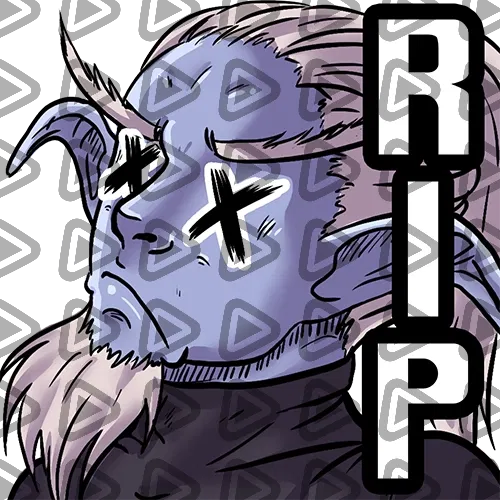 Night Elf - RIP - Emote