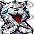 White Wolf - LOL - Emote