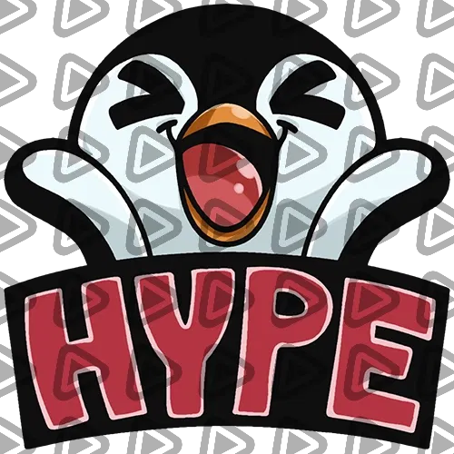 Penguin - HYPE - Emote