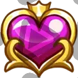 Pink Heart Emblem - Channel Point Badge