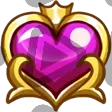 Pink Heart Emblem - Channel Point Badge