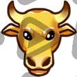 Golden Cow - Channel Point Badge