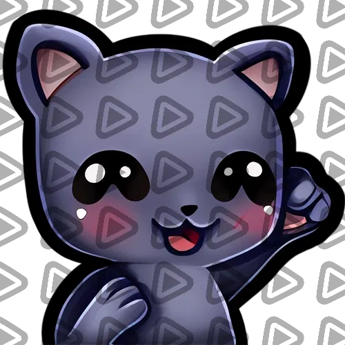 Cat Dark - HYPE - Emote