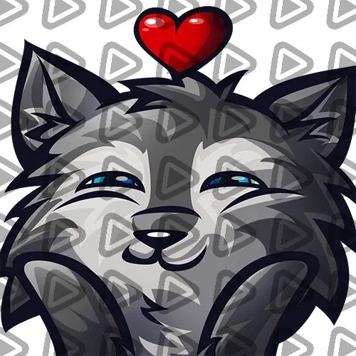 Wolf - LOVE - Emote