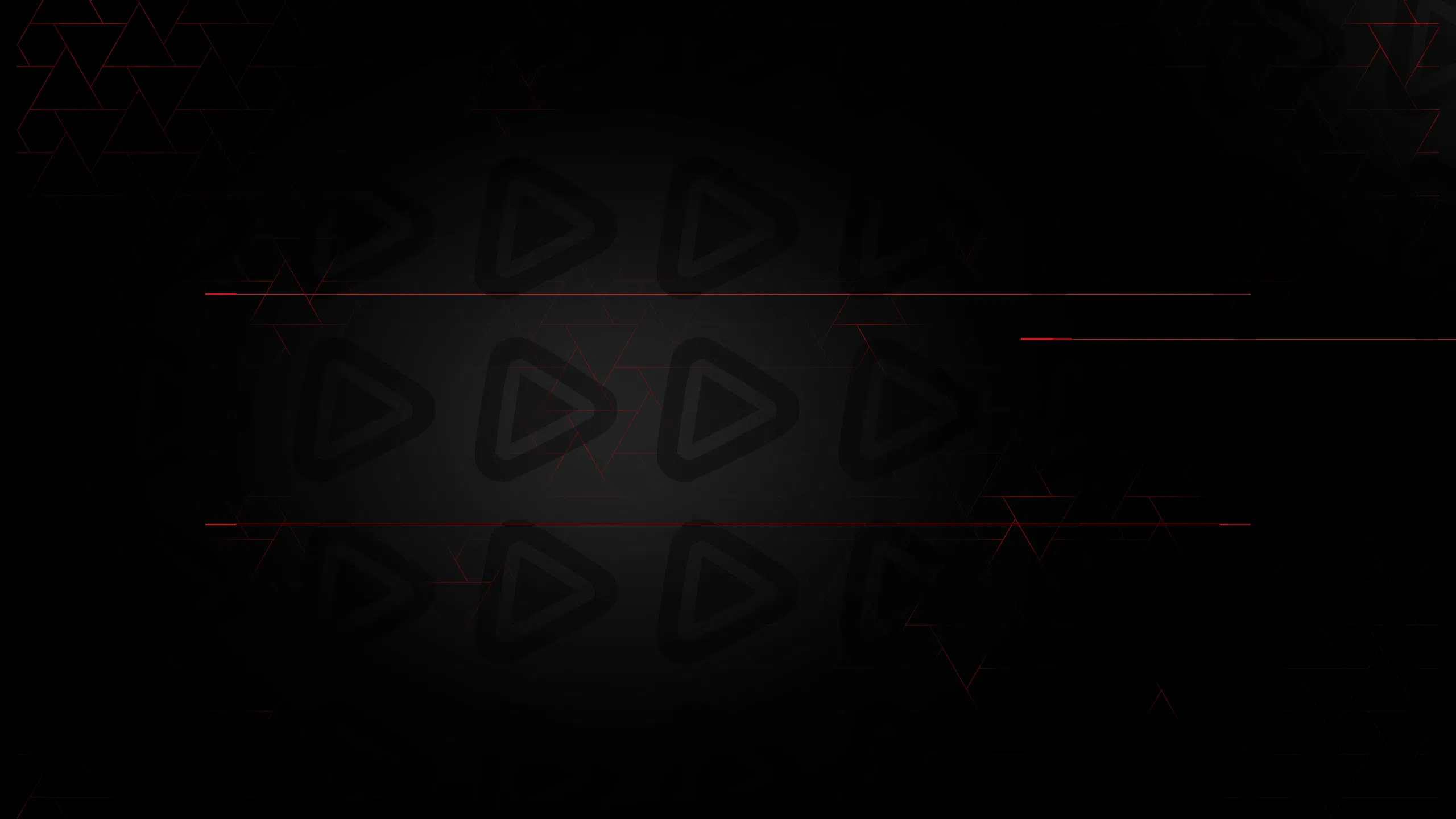 Minimal Red - YouTube Channel Banner