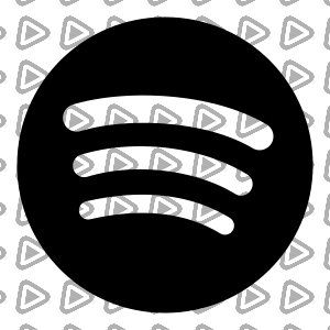 BlackWhite - Social Icon Spotify