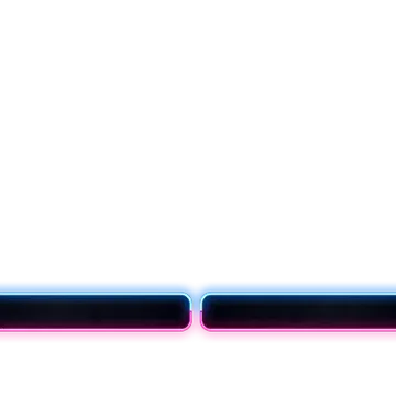 Clean Neon - Webcam 2 Panels