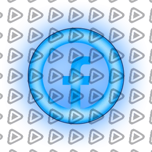 Clean Neon - Social Icon Facebook