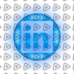 Clean Neon - Social Icon Linkedin