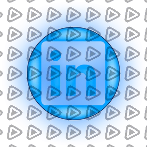 Clean Neon - Social Icon Linkedin