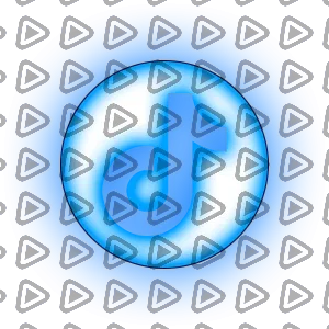Clean Neon - Social Icon TikTok