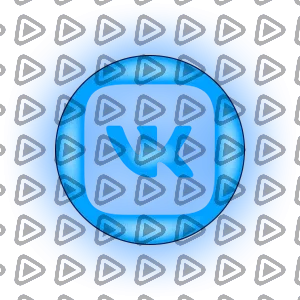 Clean Neon - Social Icon VK