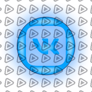 Clean Neon - Social Icon VK