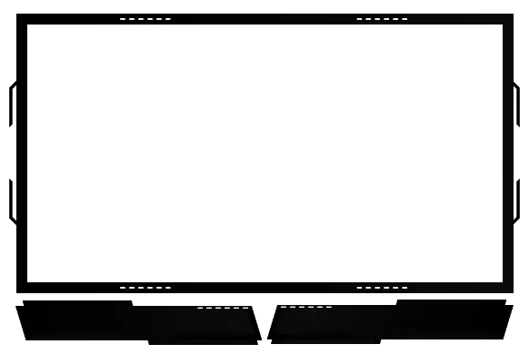 Dark Glitch - Webcam 2 Panels