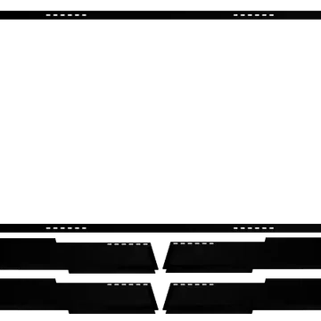 Dark Glitch - Webcam 4 Panels