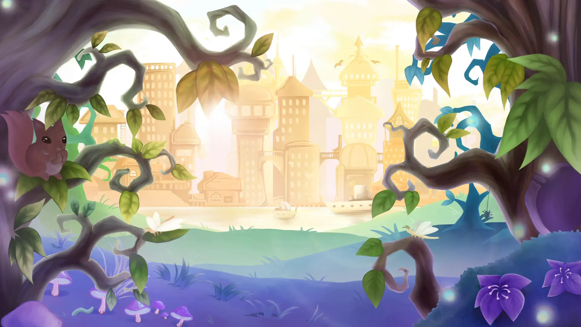 Enchanted - Intermission Background