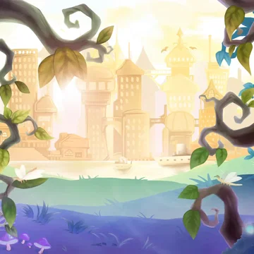 Enchanted - Intermission Background