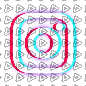 Glitchy - Social Icon Instagram