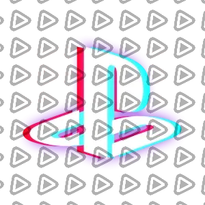 Glitchy - Social Icon Playstation