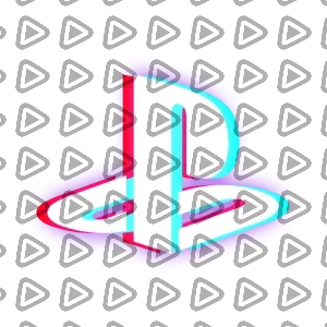 Glitchy - Social Icon Playstation