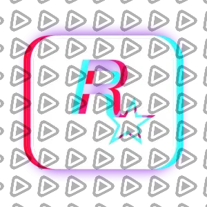 Glitchy - Social Icon Rockstar