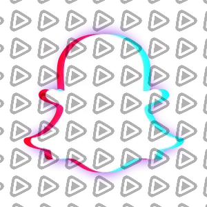 Glitchy - Social Icon Snapchat