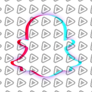 Glitchy - Social Icon Snapchat