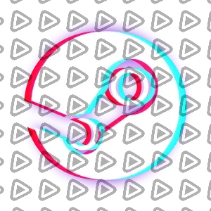 Glitchy - Social Icon Steam