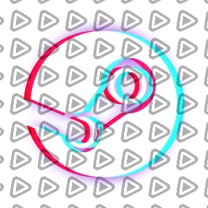 Glitchy - Social Icon Steam