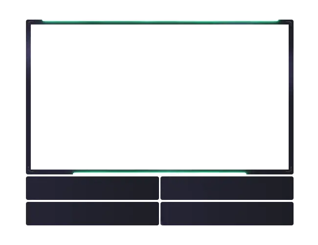 LED - Webcam 4 Panels