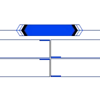 Minimal Blue - Greenscreen 4 Panels