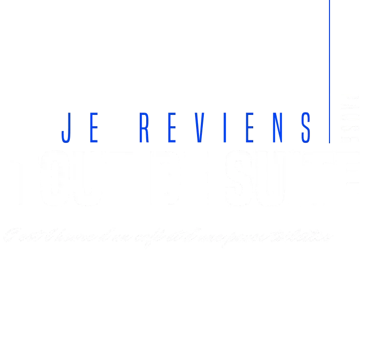 Minimal Blue - Intermission Pause Text