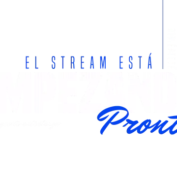 Minimal Blue - Intermission Starting Text