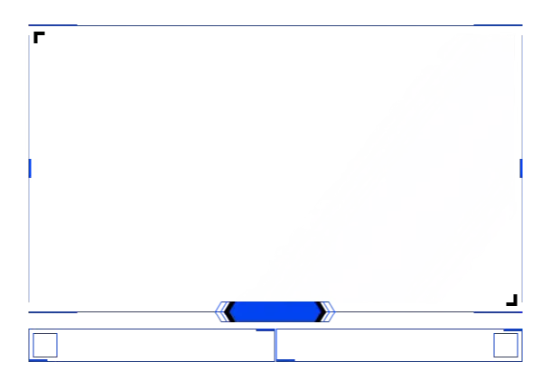 Minimal Blue - Webcam 2 Panels