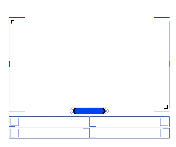 Minimal Blue - Webcam 4 Panels