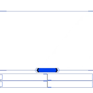 Minimal Blue - Webcam 4 Panels