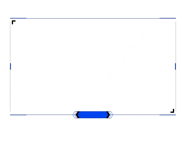 Minimal Blue - Webcam Blank