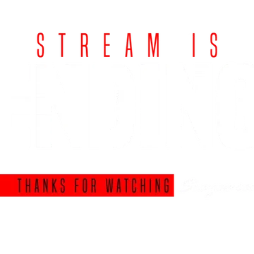 Minimal Red - Intermission Ending Text