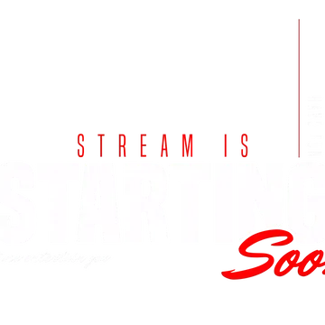 Minimal Red - Intermission Starting Text