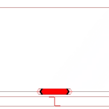 Minimal Red - Webcam 2 Panels