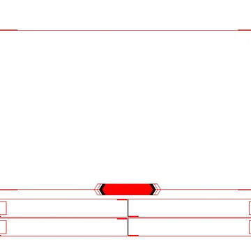 Minimal Red - Webcam 4 Panels