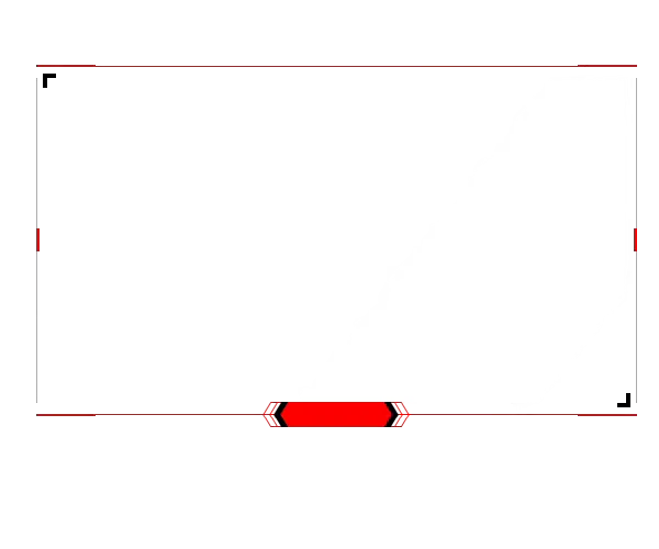 Minimal Red - Webcam Blank