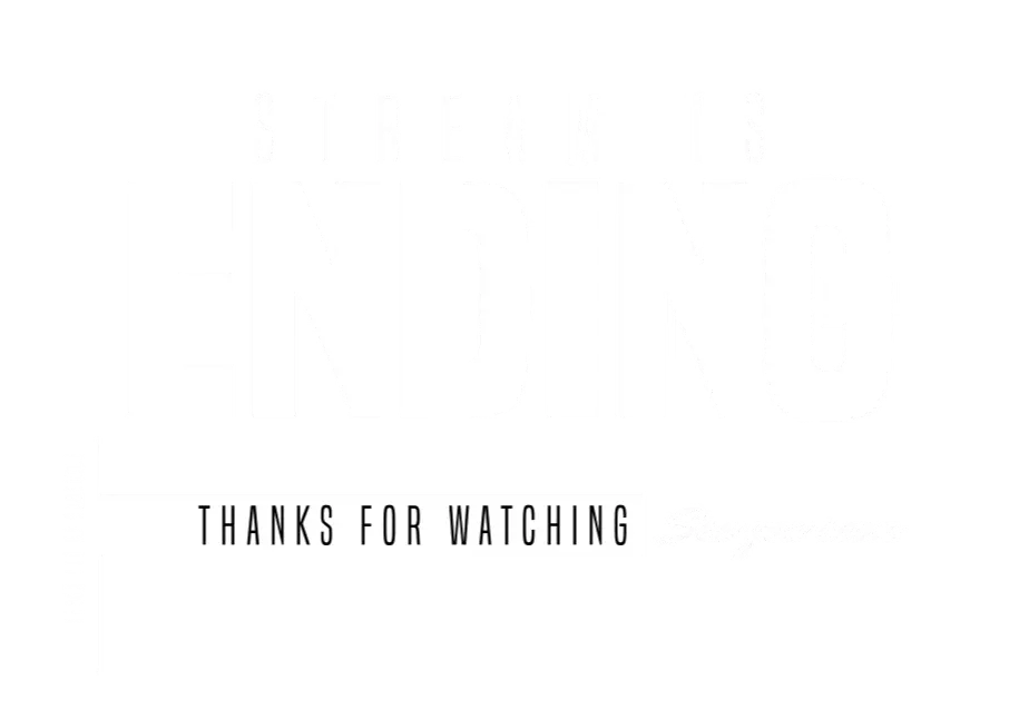Minimal White - Intermission Ending Text