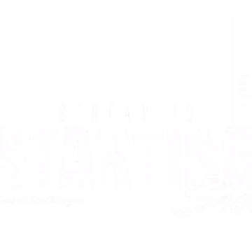 Minimal White - Intermission Starting Text