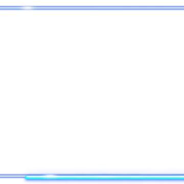 Neon Blue - Talkingbanner Game Border