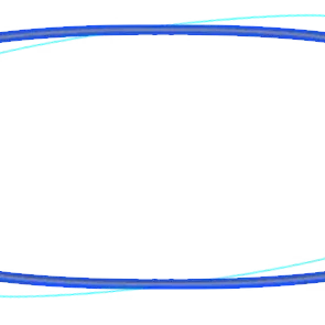 Neon Blue - Webcam Blank