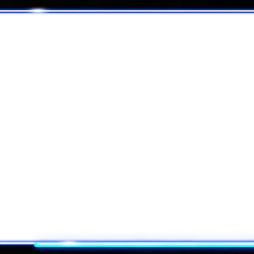 Neon Blue - Overlay Frame