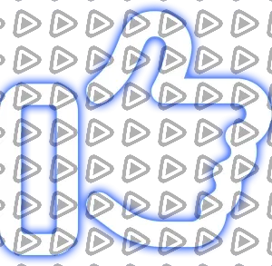Neon Blue - Alert Icon Like