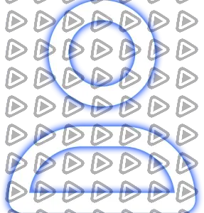 Neon Blue - Alert Icon Supporter